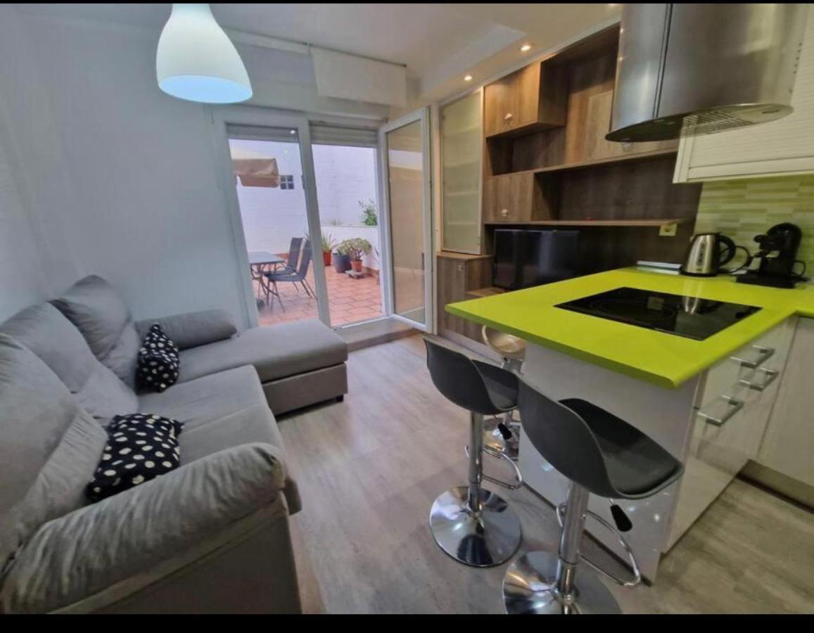 Apartamento Con Terraza Y Parking Хихон Стая снимка