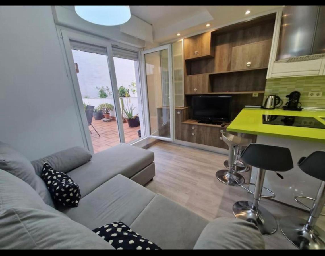 Apartamento Con Terraza Y Parking Хихон Стая снимка